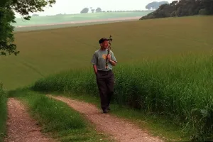 00000 Prints: Doug Bower Print - 1994 Crop Circle Hoax