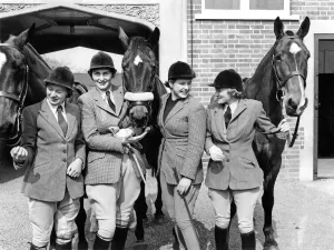 00001 Prints: Olympic Games Equestrian Team Print