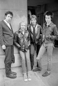 00005 Prints: Sex Pistols Print - 1st May 1977 London Photo