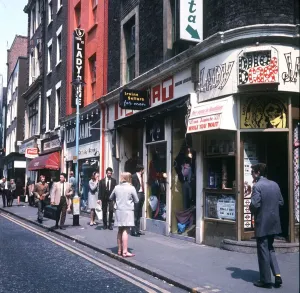 00006 Prints: Carnaby Street London Print circa 1968