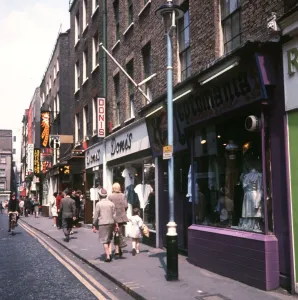00006 Prints: Carnaby Street London Print circa 1968