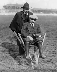 00007 Prints: Doncaster Flying Week Print, 14th October 1909 - Cody and Schreck