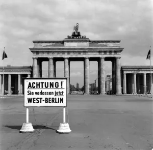 00007 Prints: Germany Berlin Wall Print, August 1961