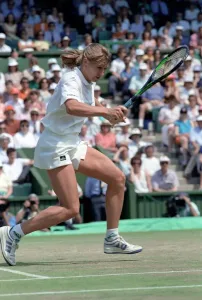 00014 Prints: Wimbledon Print of Steffi Graf's 1991 Victory