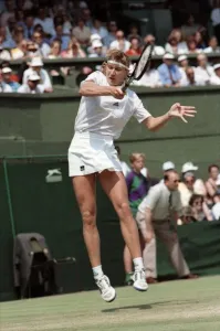 00014 Prints: Wimbledon Print of Steffi Graf's 1991 Victory