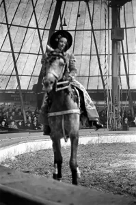 00015 Prints: Bertram Mills Circus Print, Luton 1950
