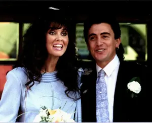 00015 Prints: Caroline Munro Print with Husband Film Director George Dugdale