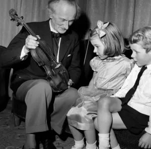 00019 Prints: Mr. Plotenjworth Violin Print, December 1952