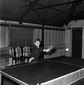 00019 Prints: Table Tennis Print - Mike Chambers, 1952