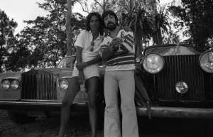 00023 Prints: Keith Moon with Alice Cooper Print