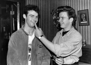 00024 Prints: Rick Astley Print with Marti Pellow in the Limelight, 1987