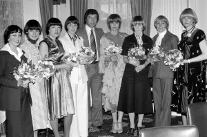 00027 Prints: Purdy Competition Winners Print with Joanna Lumley, 24/07/1977