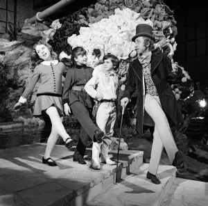 00028 Prints: Print of Willy Wonka's Chocolate Room, a 1970 film set