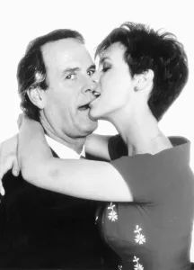 00028 Prints: Jamie Lee Curtis Print, John Cleese Kissing Photo 1988