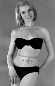 00030 Prints: Vintage Print of Female Model in a Bikini