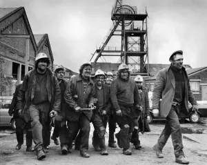 00030 Prints: Hepton Valley Colliery Miners Print