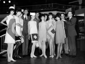 00031 Prints: Print of Princess Margaret and Lord Snowdon at a Pierre Cardin charity gala