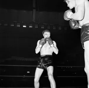 00032 Prints: Welterweight Boxing Print at the Royal Albert Hall