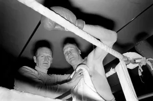 00033 Prints: A 1969 Print of a 73-year-old Man Boxing