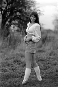 00038 Prints: Black and white photograph print of Vida Schepens