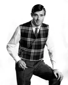 00038 Prints: Peter Anthony in Tartan Waistcoat Print, November 1960