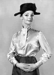 Fashion In The 60s Prints: Reveille fashion. Command attention, Napoleon-fashion. The cravat of the shiny satin