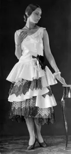 00041 Prints: 1926-1929 Evening Gown Print