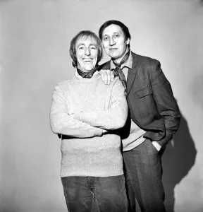 00042 Prints: Print of Actors Bob Grant and Stephen Lewis in East London caretaker roles