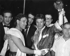 00042 Prints: Print of Tommy McGovern, the new lightweight champion