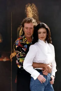 00046 Prints: Eric Idle Print with Catherine Zeta Jones (00046)