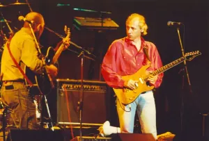 00047 Prints: Mark Knopfler with the Notting Hillbillies at Newcastle City Hall Print 06/07/93