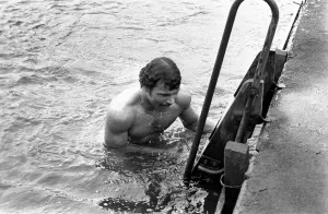 00056 Prints: March 1975 Print of Boxer John Conteh