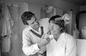 00056 Prints: Australian Team Prepares for Fourth Test August 1977 Print