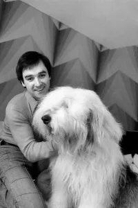 00056 Prints: Peter Shelley and Dog Print, March 1975