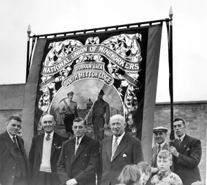 Durham Miners Gala Print - South Hetton Colliery Banner (00058)