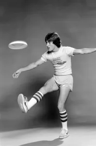 00061 Prints: A Man with a Frisbee Print, June 1980