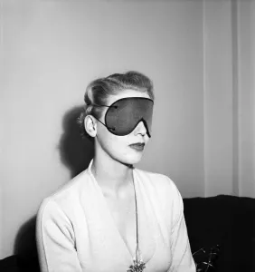 00062 Prints: Vintage Eye Mask Print, 1953