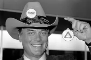 00063 Prints: Larry Hagman in London, 1980 Print (00063)