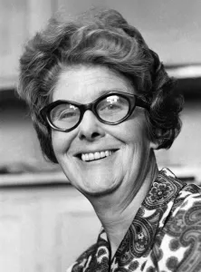Portrait of a Happy Elderly Woman Print, 1974