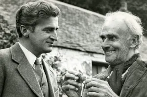 00065 Prints: Black and White Print of Bill Simpson with John Laurie