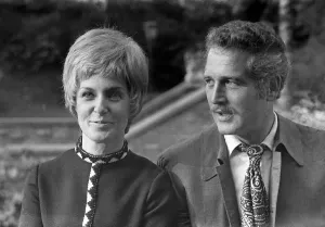 00066 Prints: Joanne Woodward and Paul Newman Print, October 1969