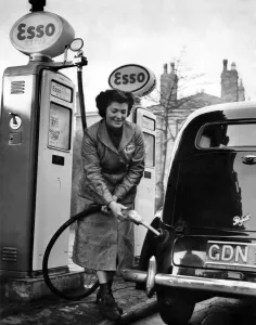 00068 Prints: Esso Service Station Print, January 1953