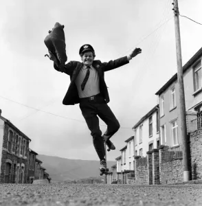 00069 Prints: Vintage Print: Postman Mr. Fred Henderson, April 1975