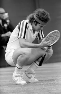 00071 Prints: Wimbledon 1980 Mens Finals Print: Borg v. McEnroe