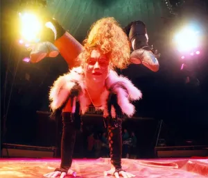 00074 Prints: Moscow State Circus Print of Contortionist Grigorieva Karina