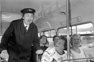 00076 Prints: Stephen Lewis as Bus Inspector Blakey Print, August 1974