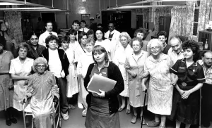 00079 Prints: Whitley Hospital Closure Print, 1st December 1988