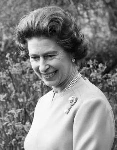 00083 Prints: Queen Elizabeth II at Windsor Castle, 1976 Print