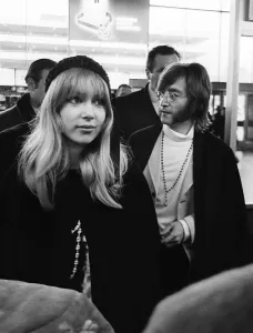 00084 Prints: The Beatles in India, 1968 Print: Heathrow Departure