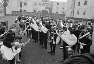 00085 Prints: Dave Dee, Dozy, Beaky, Mick and Tich at Aldershot Barracks 1968 Print